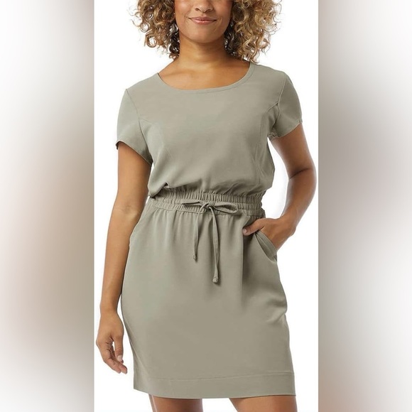 32 Degrees Ladies' Soft Twill Drawstring Dress - Picture 1 of 14